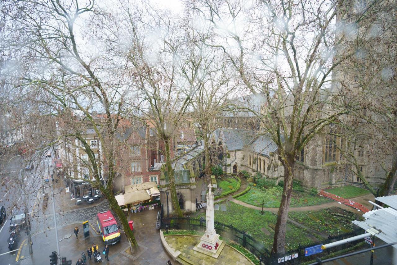 Top Floor Apartment High Street Kensington Londen Buitenkant foto