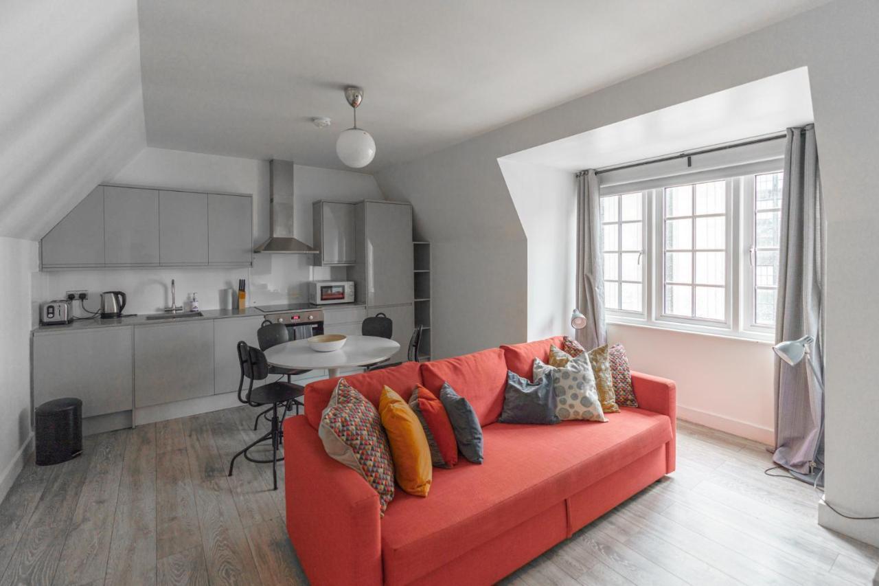 Top Floor Apartment High Street Kensington Londen Buitenkant foto